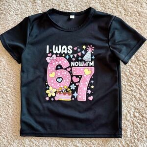Girls 7th Birthday tshirt